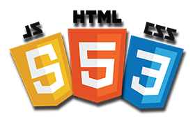 Html5 Css3 JavaScript logos